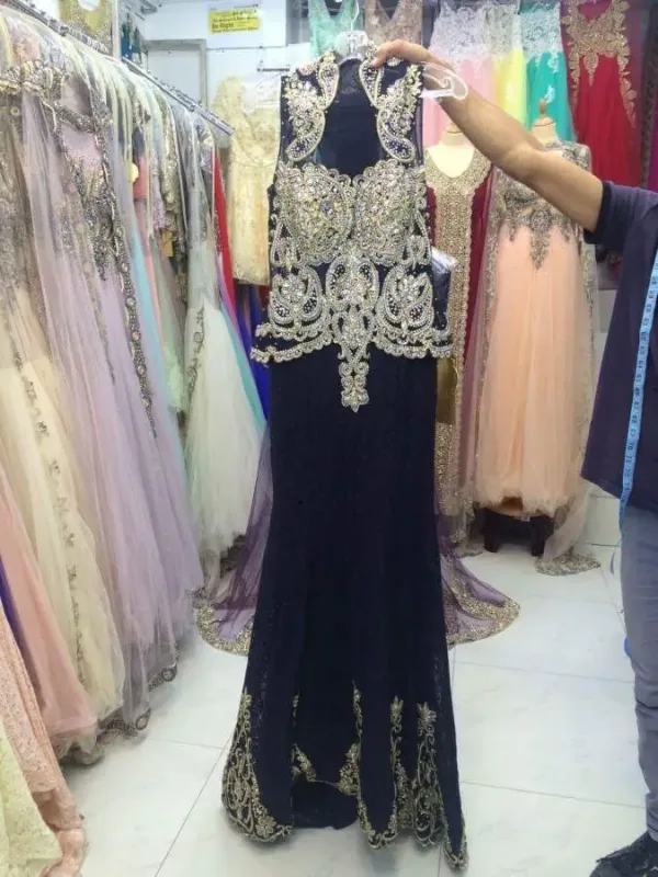 Picture of Radhe Designer Multicolor Georgette Kaftan Dress for Women - F10332