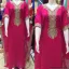 Picture of Multi Color Georgette Kaftan Dress for Women - Look 7022