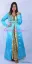 Picture of Multi Color Georgette Kaftan Dress for Women - Look 7027