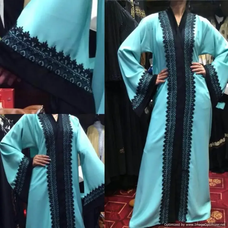 Picture of Radhe Designer Multicolor Georgette Kaftan Dress for Women - F2030