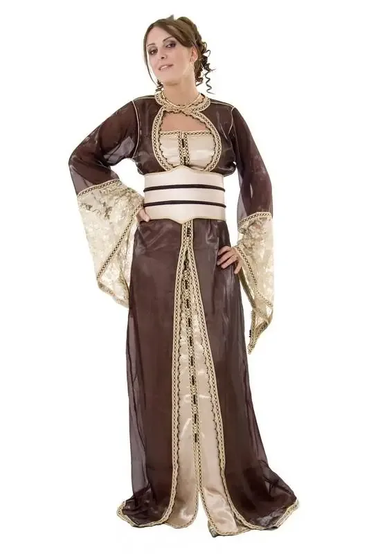 Picture of Radhe Designer Pink Cotton Kaftan Dress for Women - F10033