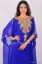 Picture of Purple Georgette Kaftan Dress for Women - Look 7064