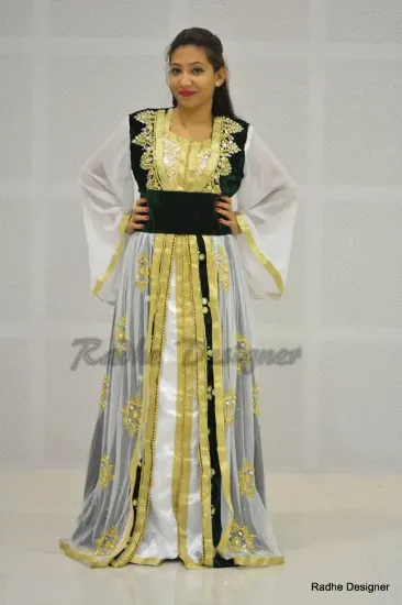 Picture of exclusive dubai kaftan wedding gown thobe design ,abaya