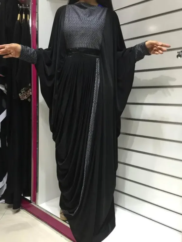 Picture of Radhe Designer Multicolor Georgette Kaftan Dress for Women - F1473