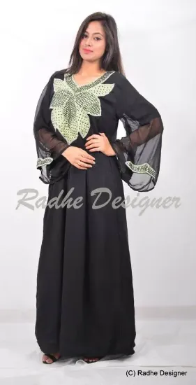 Picture of exclusive elegant modern farasha dress for women,abaya,