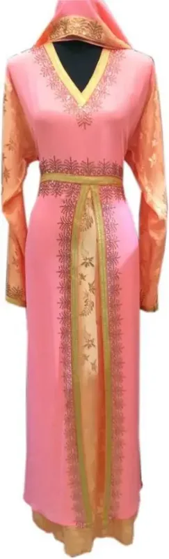 Picture of Radhe Designer Purple Georgette Kaftan Dress for Women - F10070