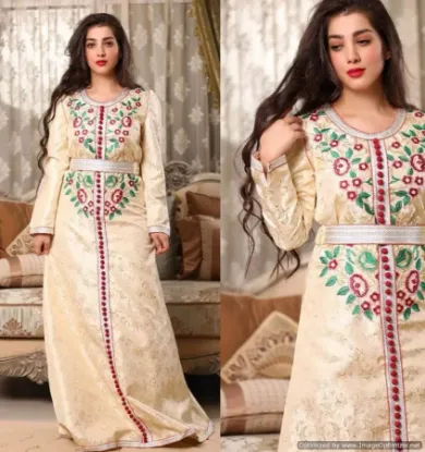 Picture of exclusive party wear farasha caftan dress for women a,,