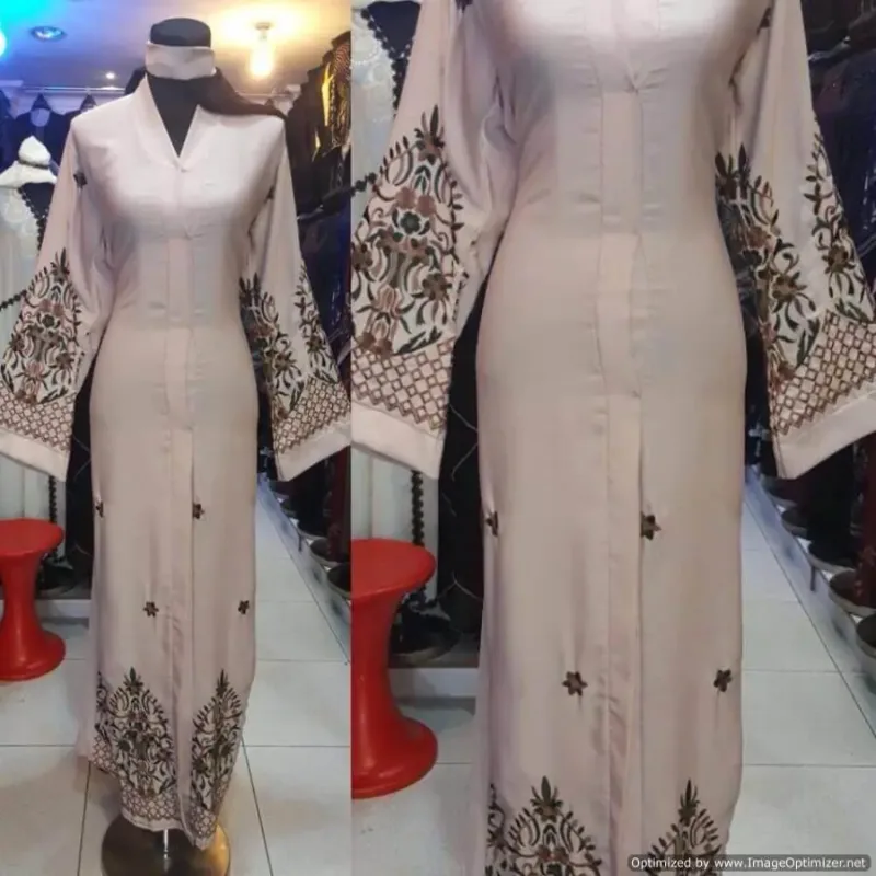 Picture of Radhe Designer Black Georgette Kaftan Dress for Women - F2088
