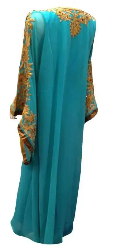 Picture of Radhe Designer Blue Georgette Kaftan Dress for Women - F4647