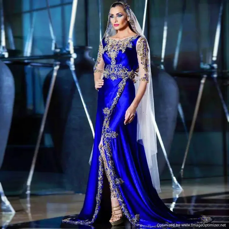 Picture of Radhe Designer Multicolor Georgette Kaftan Dress for Women - F10653