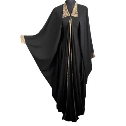 Picture of fancy arabian wedding gown khaleeji thobe caftan dress 