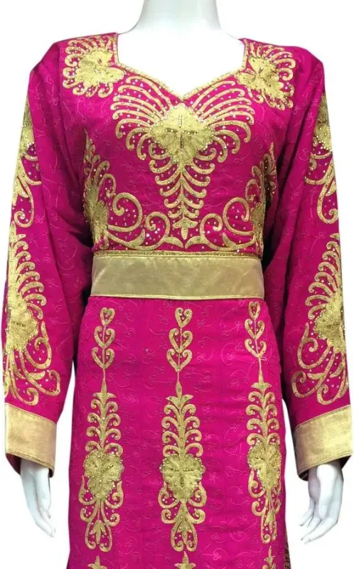 Picture of Radhe Designer Multicolor Georgette Kaftan Dress for Women - F1566