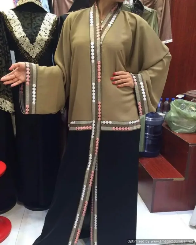 Picture of Radhe Designer Multicolor Georgette Kaftan Dress for Women - F1483