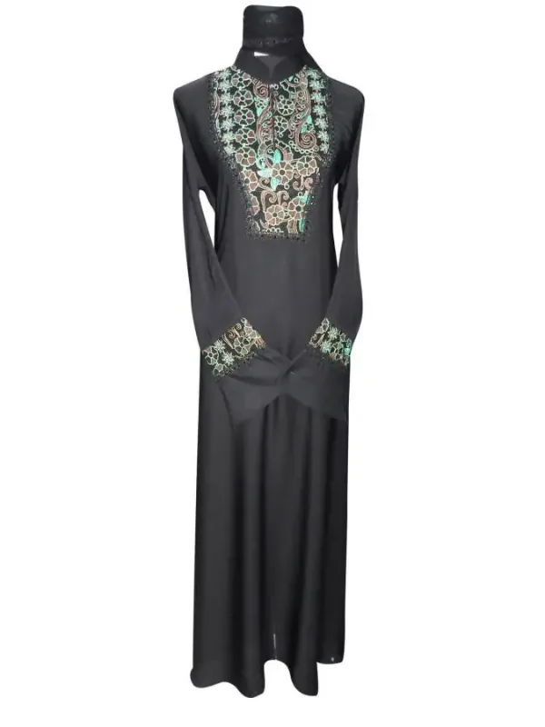 Picture of Radhe Designer Multicolor Georgette Kaftan Dress for Women - F3871