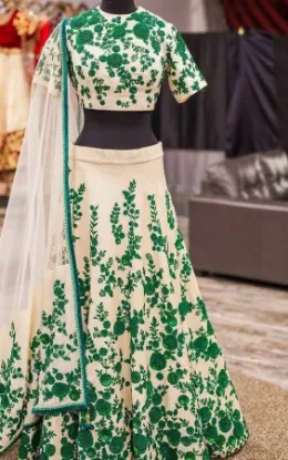 Picture of designer indian bridal lehenga choli wedding pakistani 