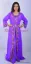 Picture of Blue Georgette Kaftan Dress for Women - Look 7298