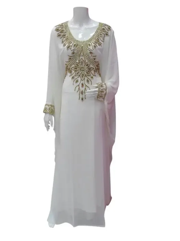 Picture of Radhe Designer Multicolor Georgette Kaftan Dress for Women - F3751