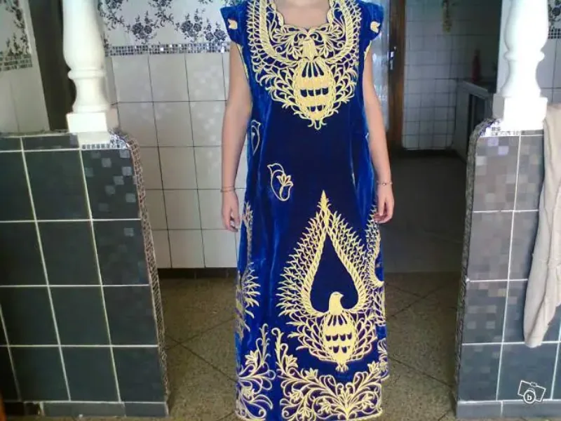 Picture of Radhe Designer Multicolor Georgette Kaftan Dress for Women - F9146