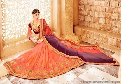 Picture of modest maxi gown collection party wear glamorous indian