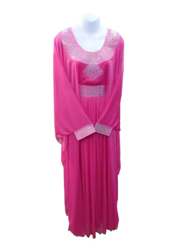 Picture of Radhe Designer Black Georgette Kaftan Dress for Women - F3762