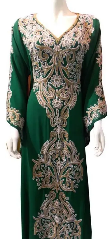 Picture of Radhe Designer Purple Georgette Kaftan Dress for Women - F9158
