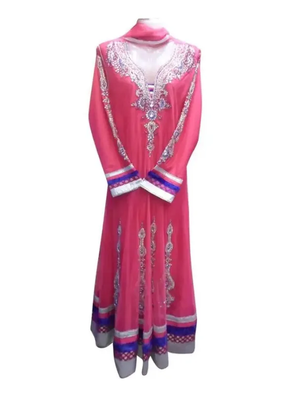 Picture of Radhe Designer Black Georgette Kaftan Dress for Women - F7760