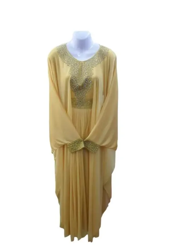 Picture of Radhe Designer Multicolor Georgette Kaftan Dress for Women - F3769