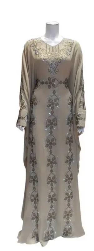 Picture of Radhe Designer Multicolor Georgette Kaftan Dress for Women - F7768