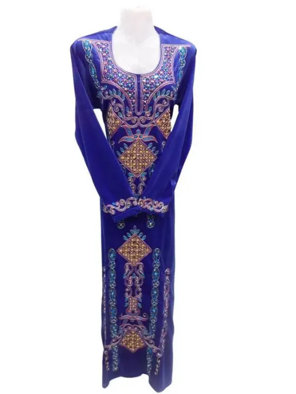 Picture of Radhe Designer Multicolor Georgette Kaftan Dress for Women - F7769
