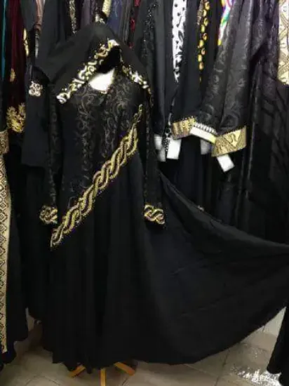 Picture of farasha fancy kaftan dress abaya jilbab khelee,f1401