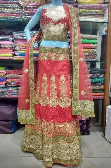 Picture of bollywood designer woman party wear ethnic indian lehen