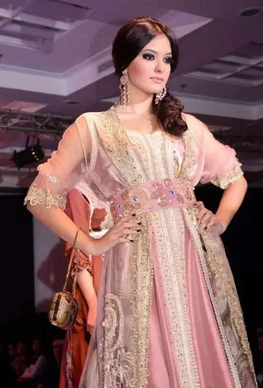 Picture of Radhe Designer Green Georgette Kaftan Dress for Women - F7857