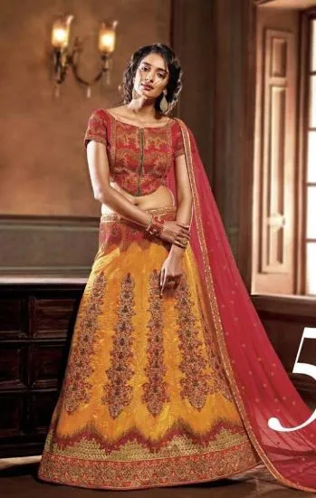 Picture of bollywood indian designer party wear wedding rajsthani 