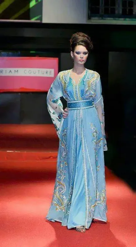 Picture of Radhe Designer Black Georgette Kaftan Dress for Women - F7792