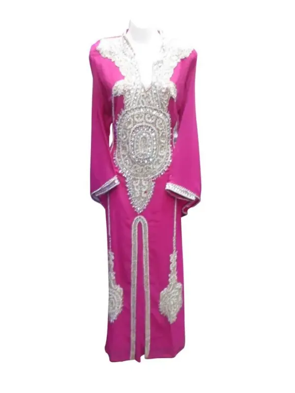 Picture of Radhe Designer Multicolor Georgette Kaftan Dress for Women - F3820