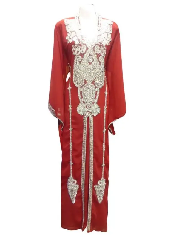 Picture of Radhe Designer Blue Georgette Kaftan Dress for Women - F3823