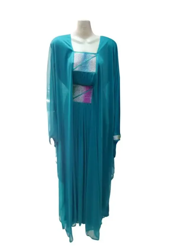 Picture of Radhe Designer Multicolor Georgette Kaftan Dress for Women - F3851