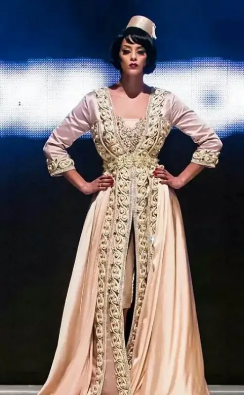 Picture of Radhe Designer Multicolor Georgette Kaftan Dress for Women - F7852