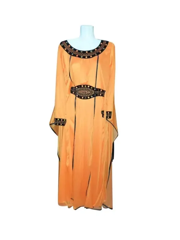 Picture of Radhe Designer White Georgette Kaftan Dress for Women - F3867