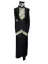 Picture of Radhe Designer Black Georgette Kaftan Dress for Women - F3875