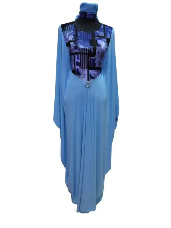 Picture of Radhe Designer Multicolor Georgette Kaftan Dress for Women - F3886