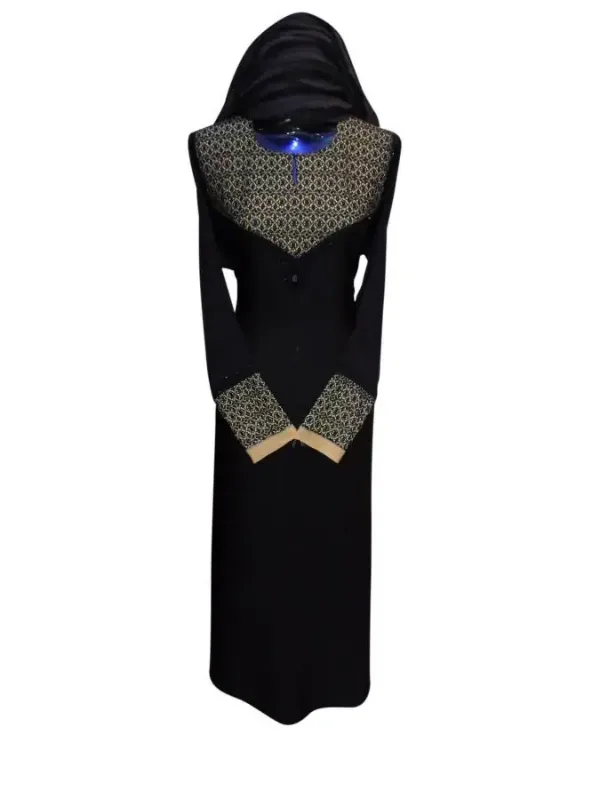 Picture of Radhe Designer White Georgette Kaftan Dress for Women - F3901