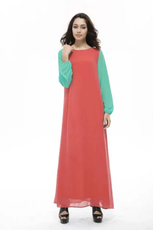 Picture of Radhe Designer Blue Georgette Kaftan Dress for Women - F7889