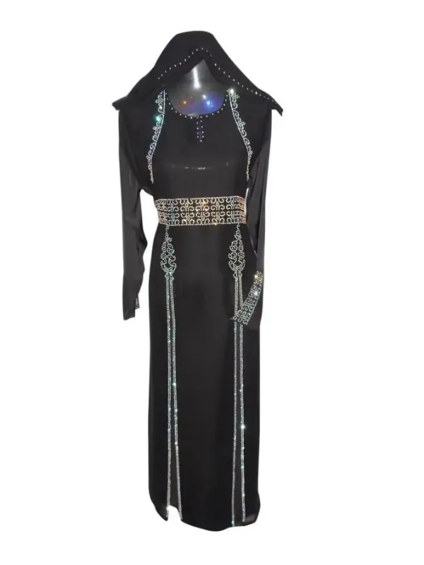Picture of Radhe Designer Multicolor Georgette Kaftan Dress for Women - F3904
