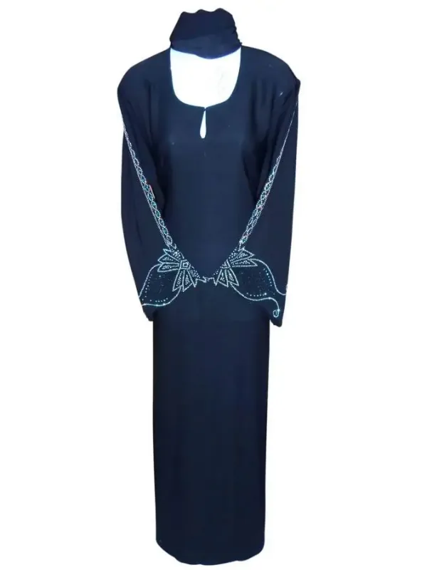 Picture of Radhe Designer Multicolor Georgette Kaftan Dress for Women - F3928