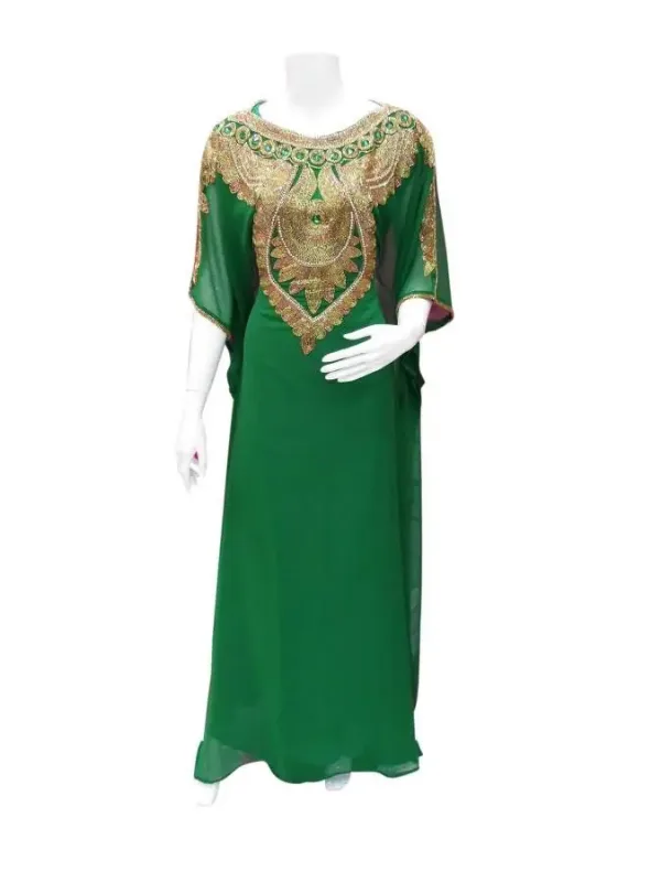 Picture of Radhe Designer Multicolor Georgette Kaftan Dress for Women - F3741