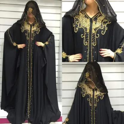 Picture of fashionable hand printed kaftan available,abaya,jilbab 