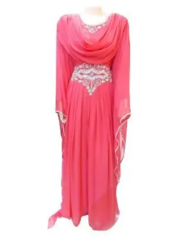 Picture of Radhe Designer Multicolor Georgette Kaftan Dress for Women - F9323