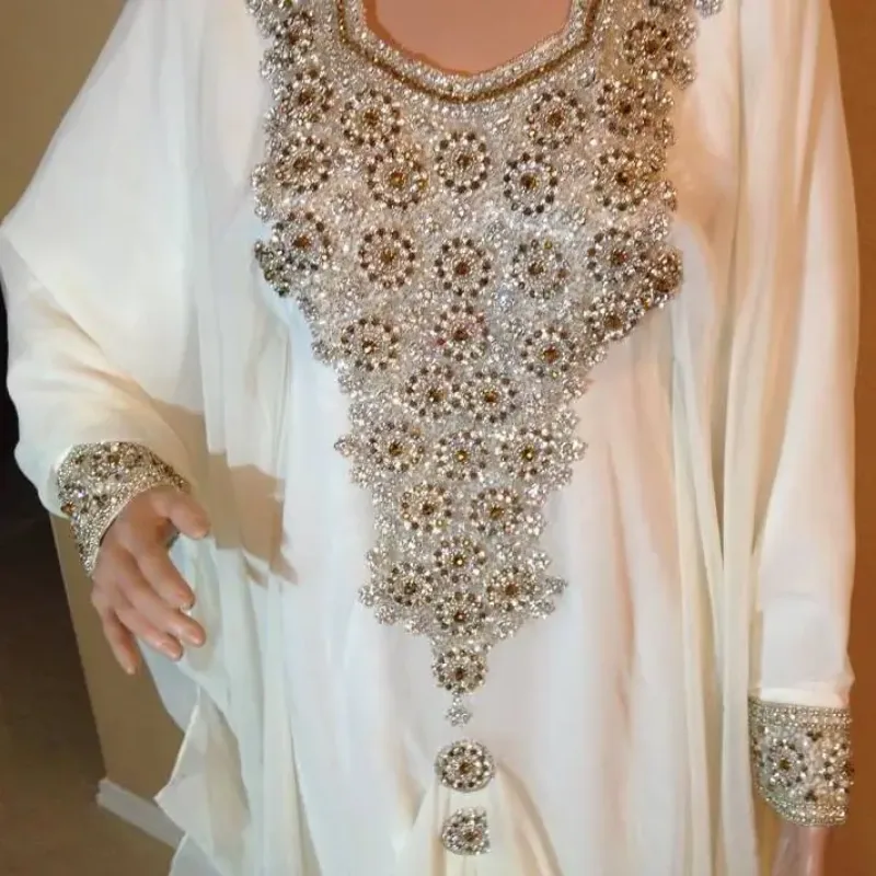 Picture of Radhe Designer Black Georgette Kaftan Dress for Women - F7998