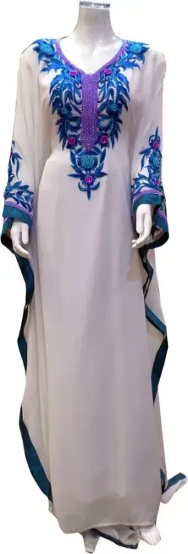 Picture of Radhe Designer Multicolor Georgette Kaftan Dress for Women - F2233